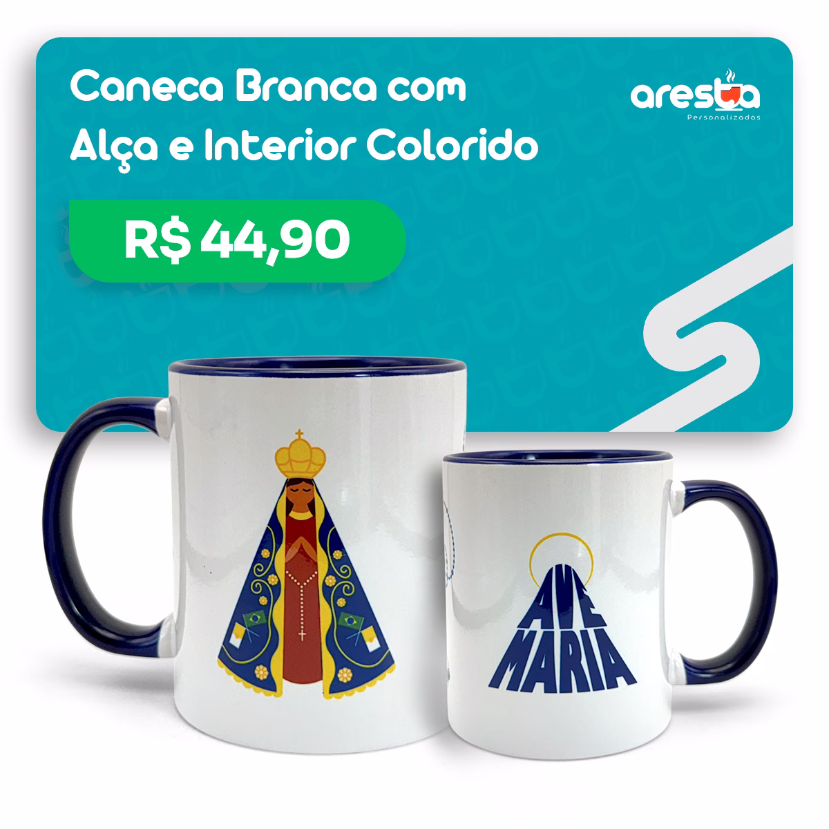 Caneca Personalizada colorida